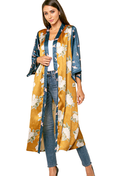 Chance Floral Open Robe Love Token Love Token US