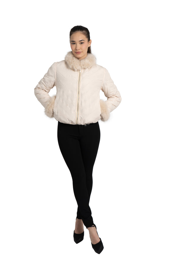 Julissa Faux Fur Reversible Jacket