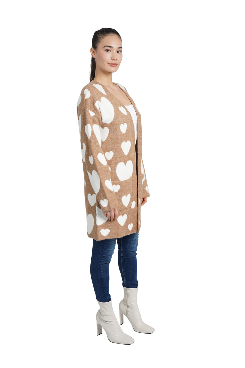 Hearts Cardigan