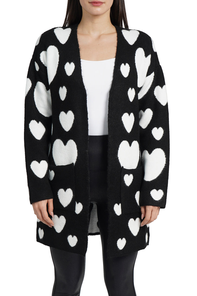 Hearts Cardigan