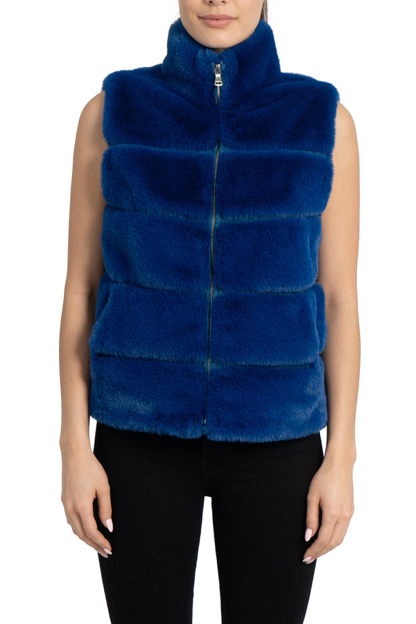 Vince Faux Fur Vest