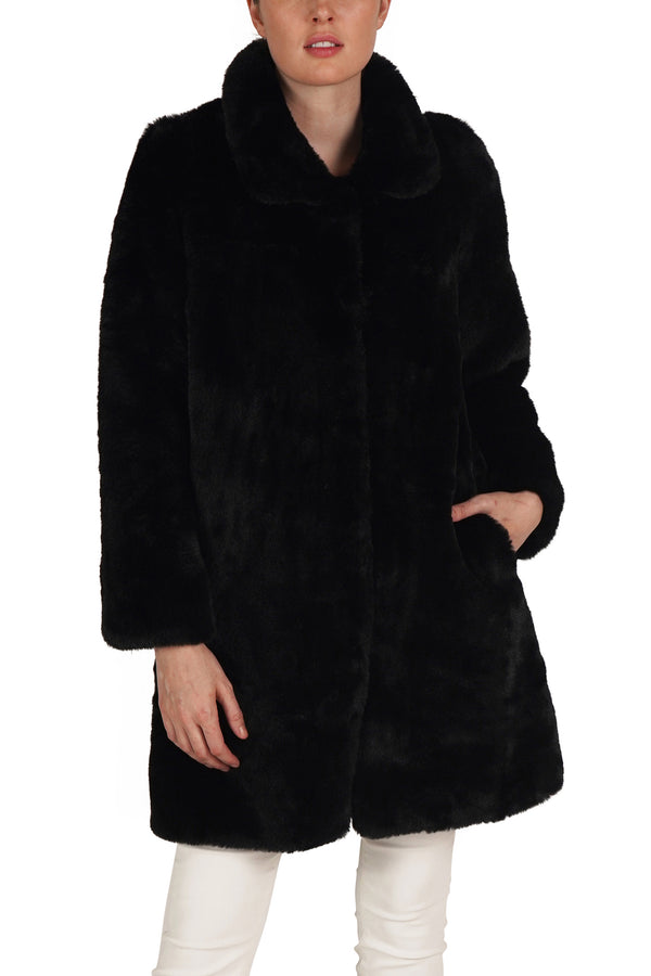 Gucci Men's Black Fur coat With Leather Lining For Sale at 1stDibs