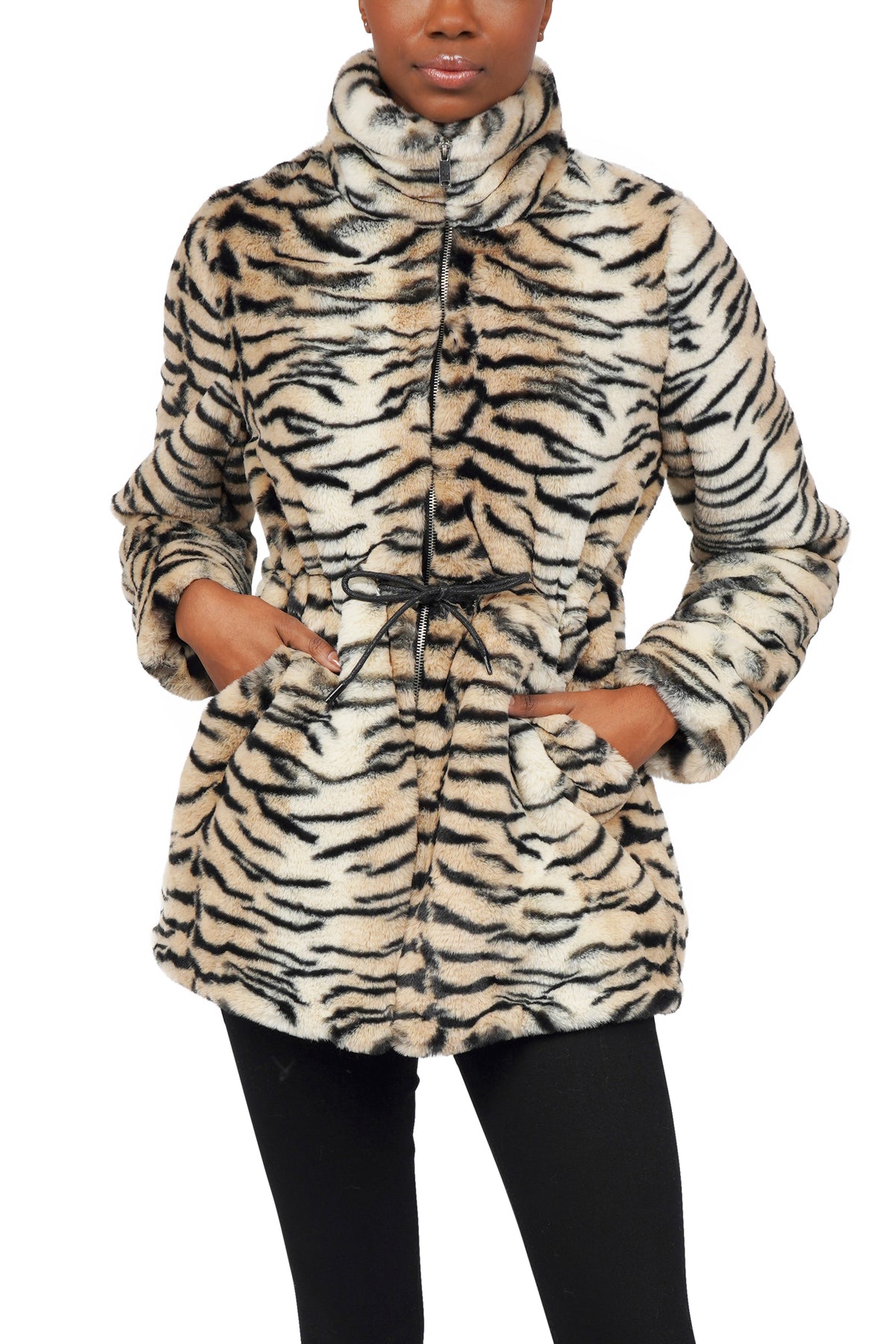 Love token leopard jacket best sale